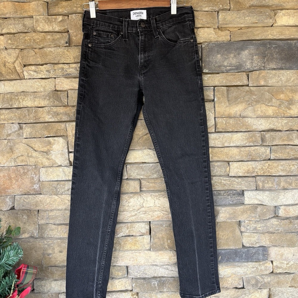 Denizen Jeans Women's 28x30 Black Dark‎ Wash Skinny Jeans Levi's